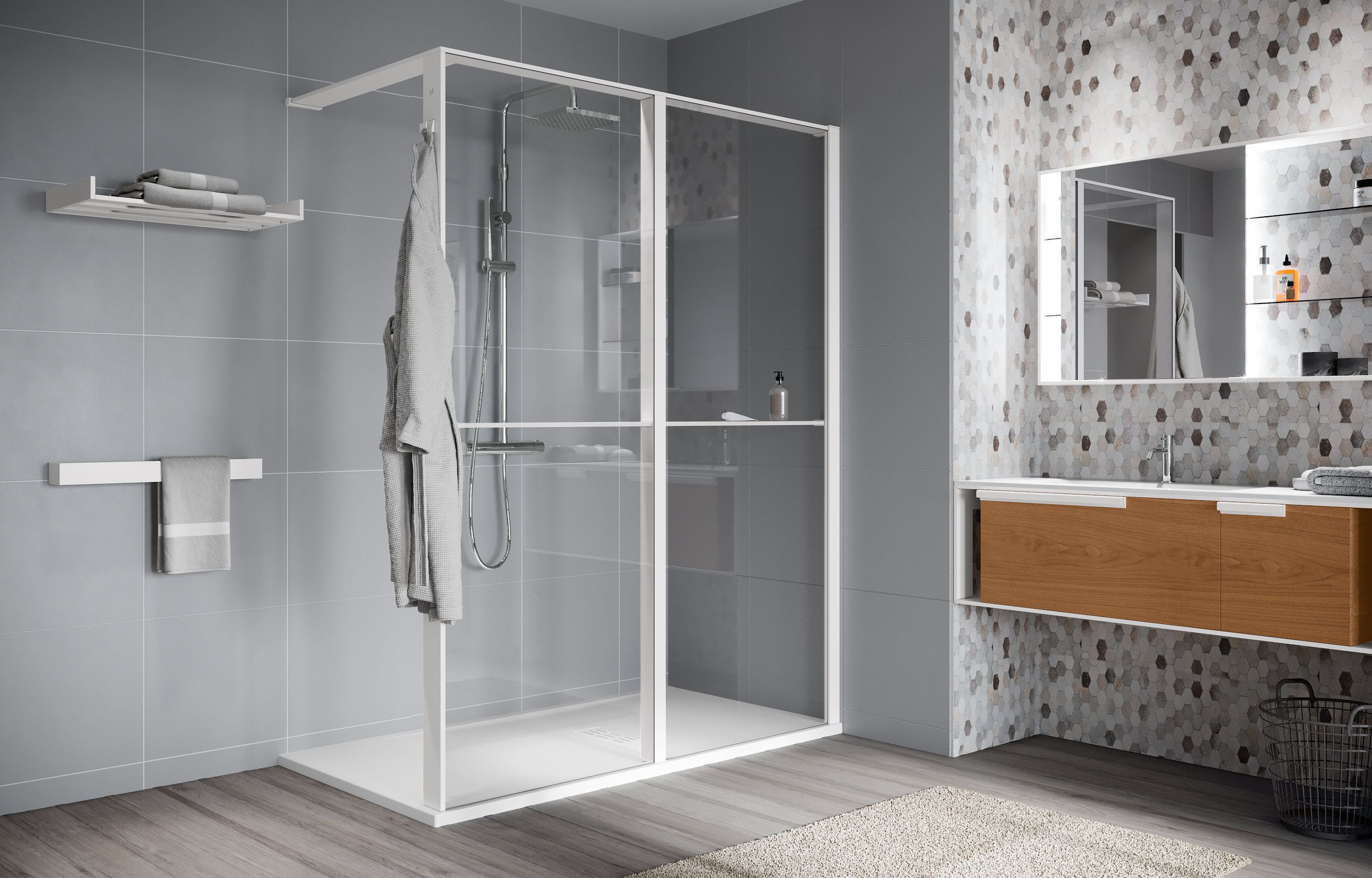 Walk-in - Kuadra HWL Frame